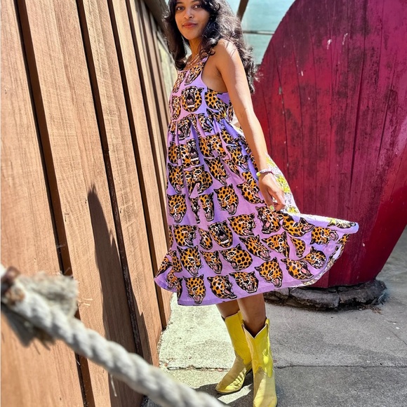 Nooworks Linen Naomi Cheetah Head XL - Picture 2 of 2